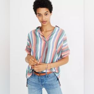 Madewell Rainbow Courier Shirt
